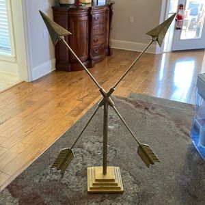 Brass Cross Bow Home decor